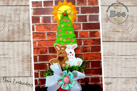 Easter Tree - ITH Project - Machine Embroidery Design