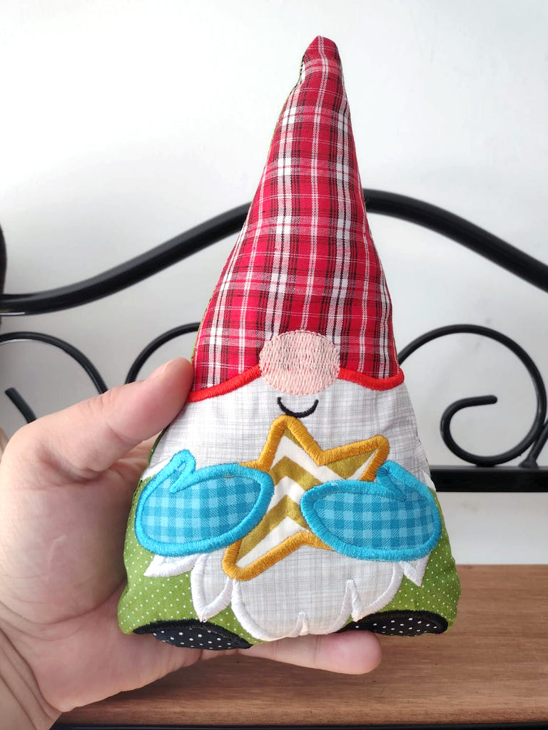 Gnome Stuffies - ITH Project - Machine Embroidery Design