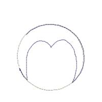 Christmas Ornaments - Applique - 6 Sizes - Machine Embroidery Design
