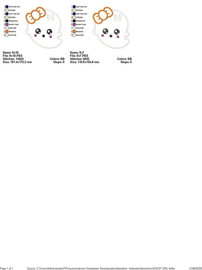 Halloween Banner with 7 Ornaments - ITH Project - Machine Embroidery Design