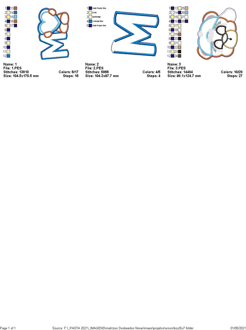 Mom Teddy Bear Boy Vase Ornament - ITH Project - Machine Embroidery Design