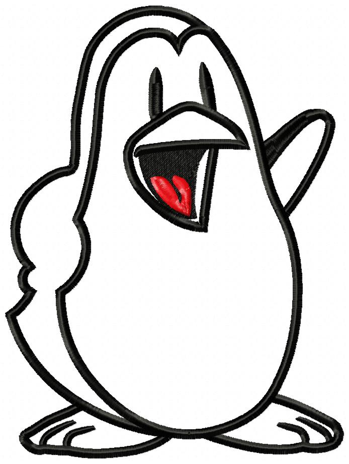 Penguin Collection - Applique - Set of 7 desings