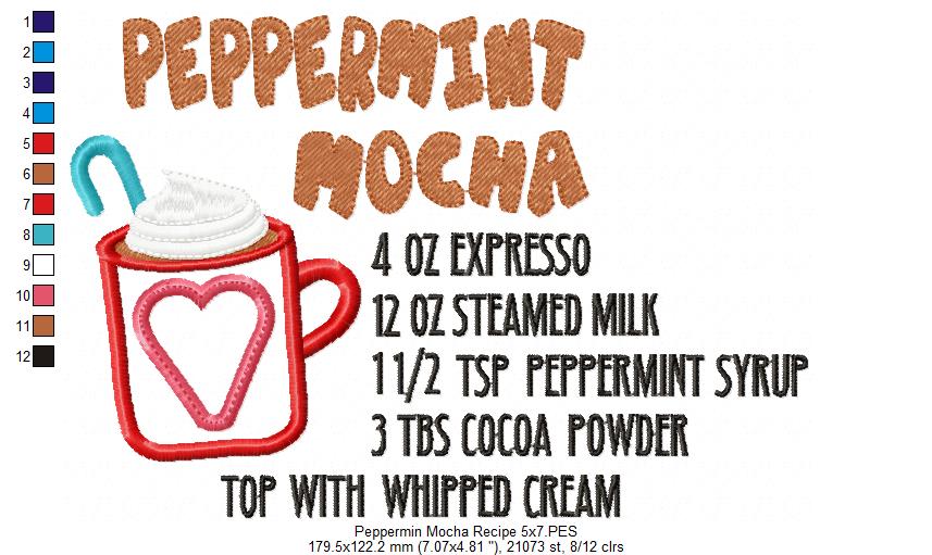 Peppermint Mocha Recipe - Applique