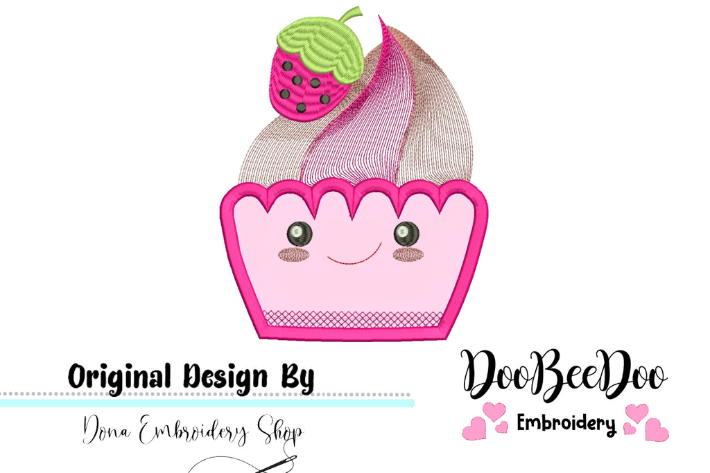 Cute Cupcake - Applique