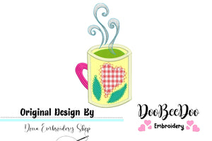 Cute Cup - Applique