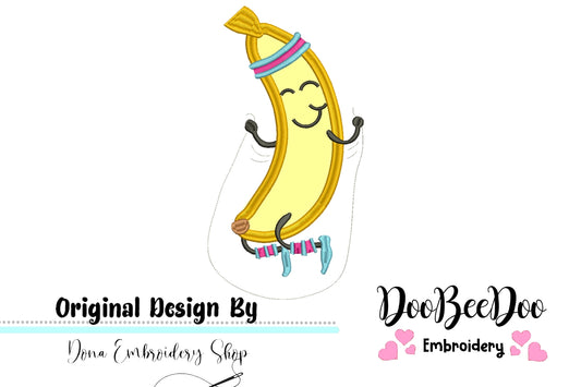 Fitness Banana - Applique