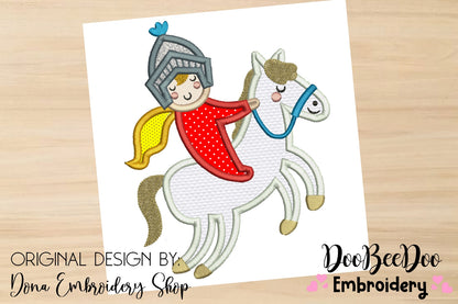 Knight Boy - Applique
