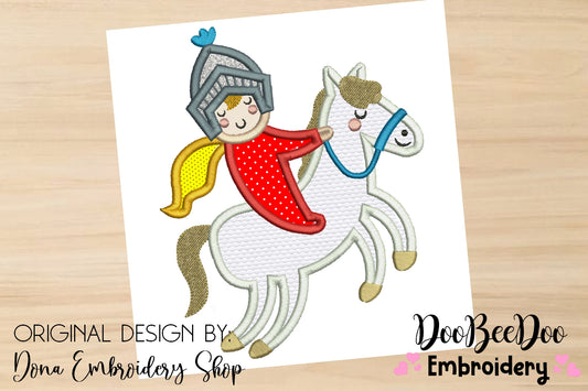 Knight Boy - Applique