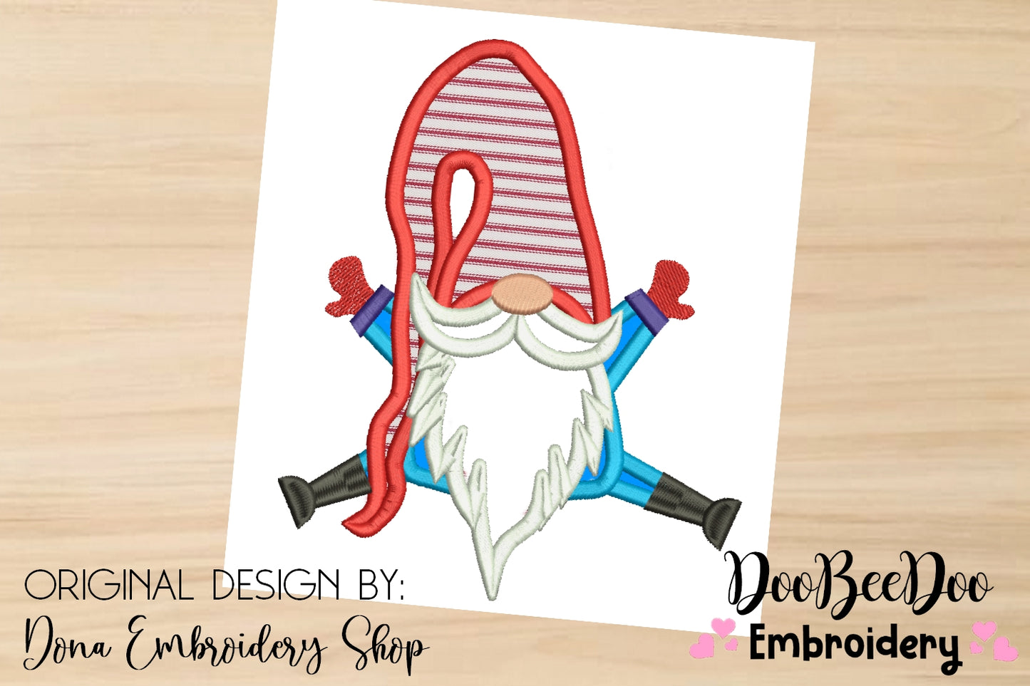 Funny Gnome  - Applique
