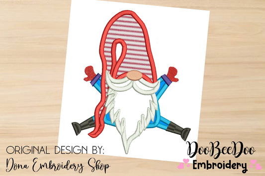 Funny Gnome  - Applique