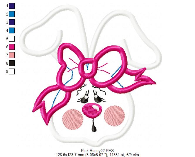 Cute Bunny - Applique
