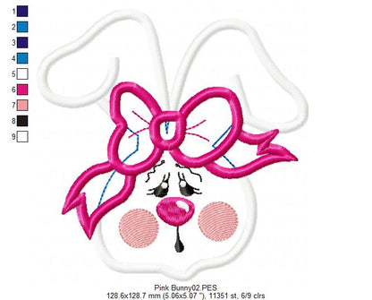 Cute Bunny - Applique