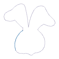 Cute Bunny - Applique