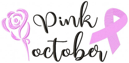 Pink October - Fill Stitch