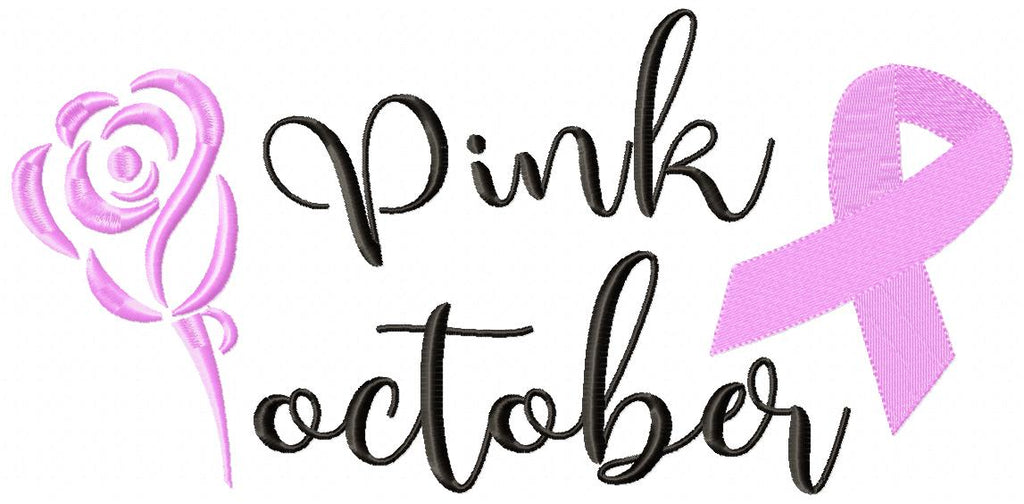 Pink October - Fill Stitch