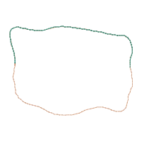 Mushroom and Snail Vase Ornament - ITH Project - Machine Embroidery Design