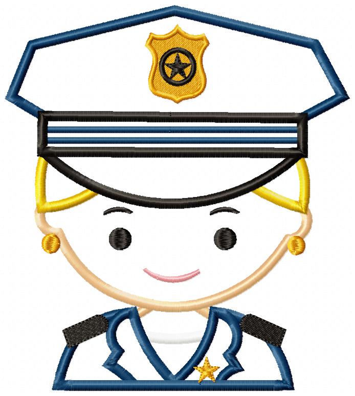 Police Officer - Applique