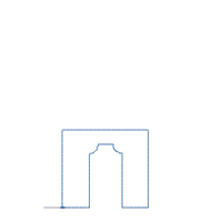 Princess Castle - Applique - Machine Embroidery Design