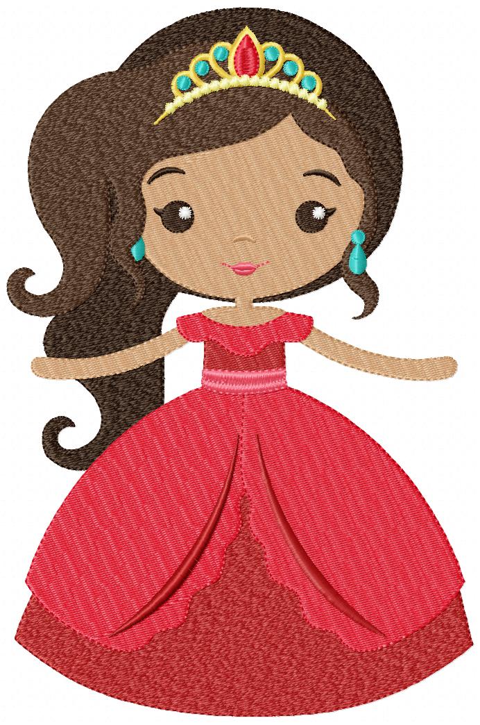 Princess Elena of Avalon - Fill Stitch Embroidery