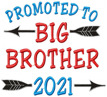 Promoted to Big Brother 2021 - Fill Stitch