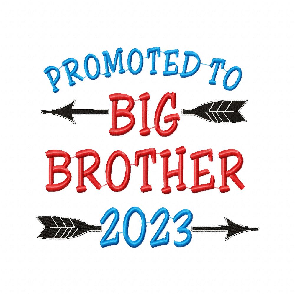 Promoted to Big Brother 2023 - Fill Stitch