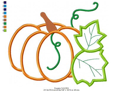 Pumpkin 2 - Applique