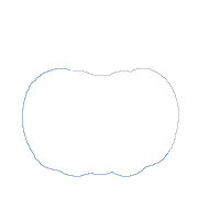 Pumpkin - Applique - Machine Embroidery Design