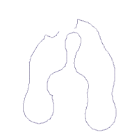 Basset Dog Girl Puppy - Applique - Machine Embroidery Design