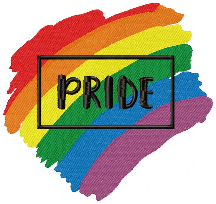 Rainbow Pride - Fill Stitch