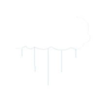 Raining Hearts Raining Love - Fill Stitch Embroidery