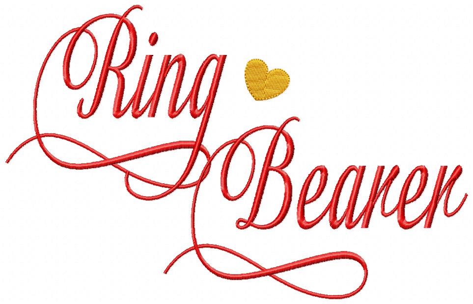 Ring Bearer - Fill Stitch