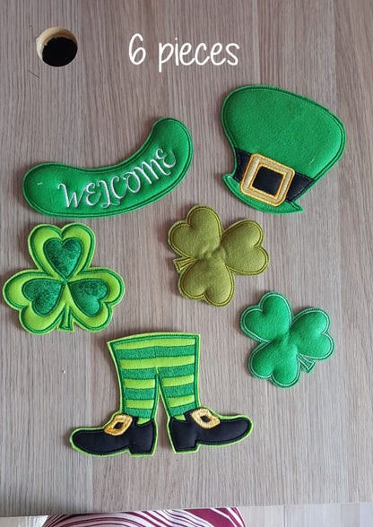 Saint Patricks Ornament - ITH Project - Machine Embroidery Design