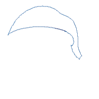 Santa Claus Cute Face - Applique