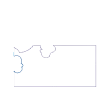 Santa Claus Frame - Applique Embroidery