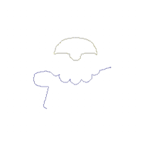 Santa Claus with Maracas - Applique
