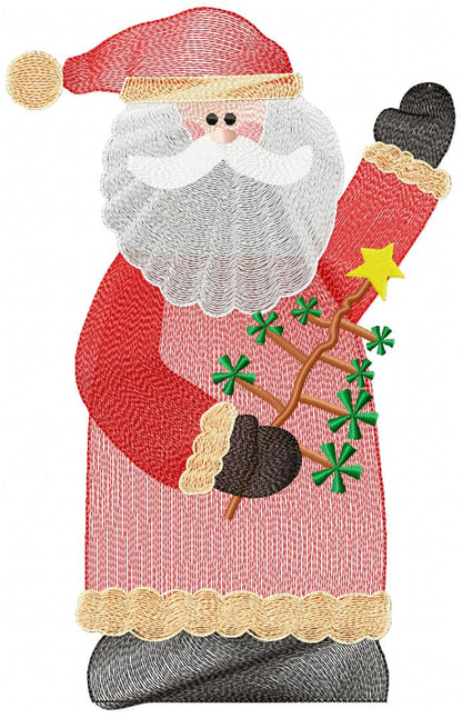 Santa Claus - Rippled