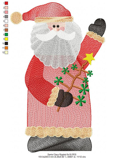 Santa Claus - Rippled
