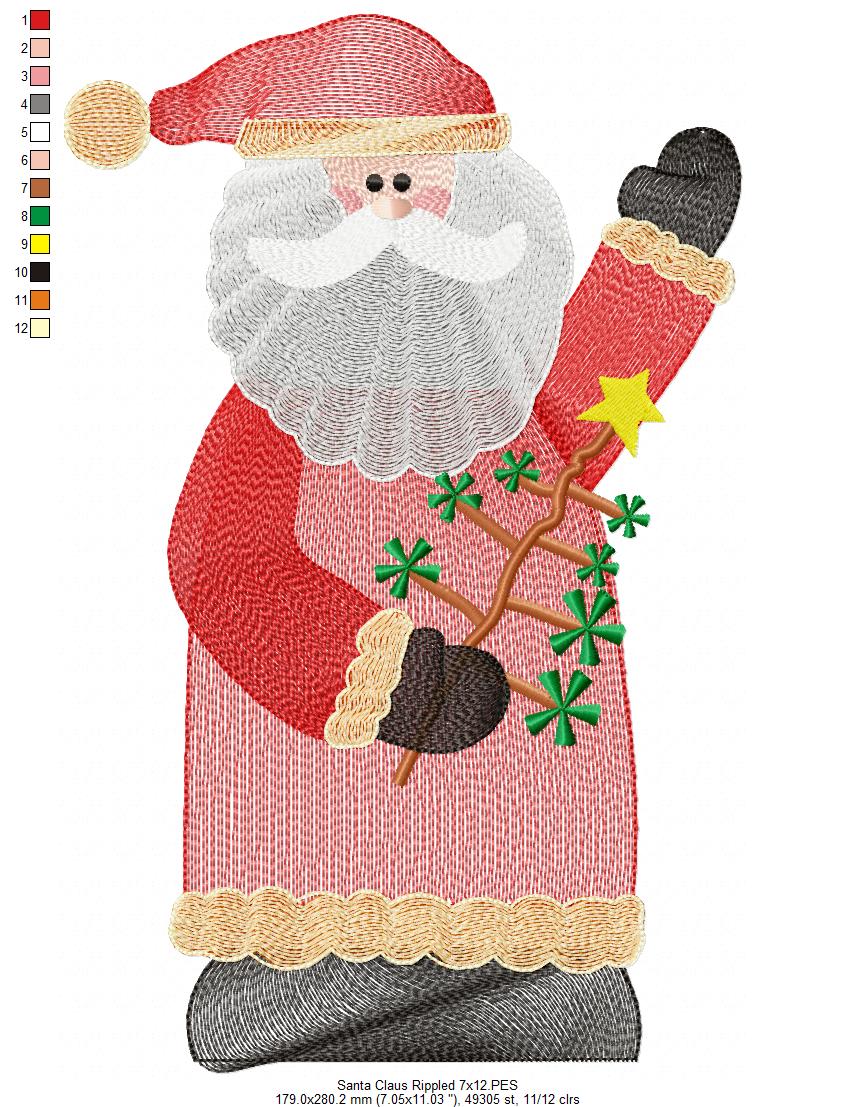 Santa Claus - Rippled