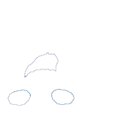 Santa Claus and Rudolf Reindeer - Applique