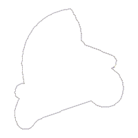 Christmas Santa Claus and Mrs Claus in Love - ITH Project - Machine Embroidery Design