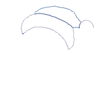 Santa Panda Bear Holding a Gift - Applique - Machine Embroidery Design