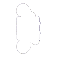 Christmas Unicorn Holding a Gift - ITH Project - Machine Embroidery Design