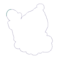 Santa Claus in the Boot Vase Ornament - ITH Project - Machine Embroidery Design