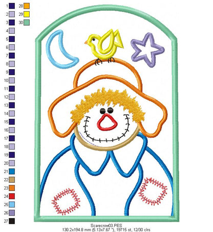 Scarecrow 1 - Applique