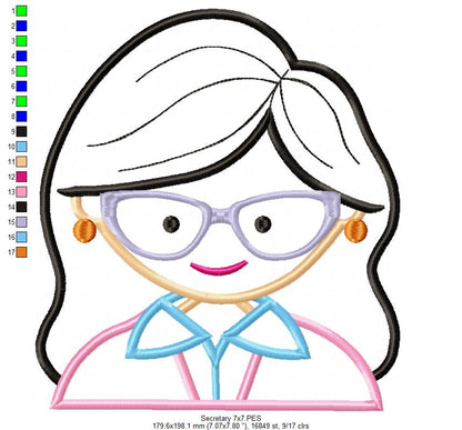 Secretary - Applique