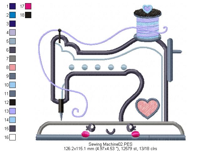 Sewing Machine - Applique