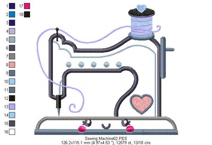 Sewing Machine - Applique