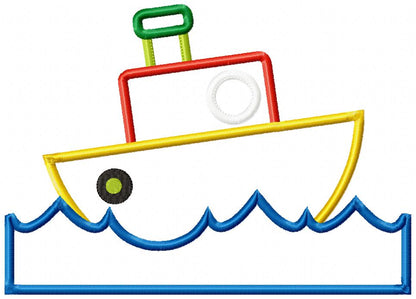 Nautical Boats Collection - Applique - Set of 7 designs