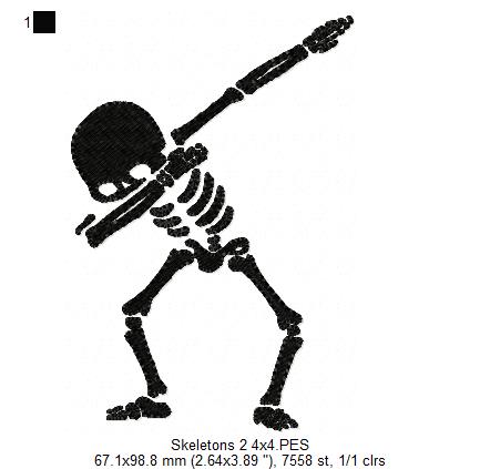 Skeletons halloween