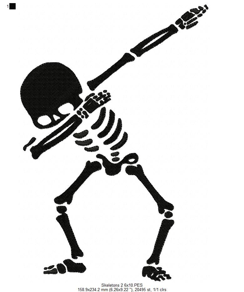 Skeletons halloween